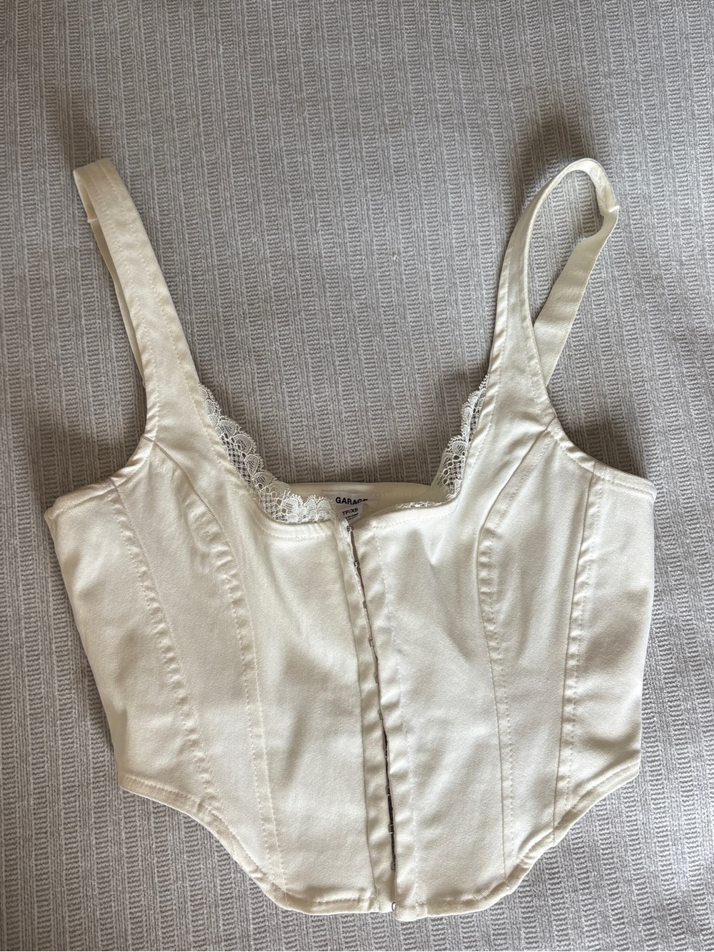 White Corset Top - Garage